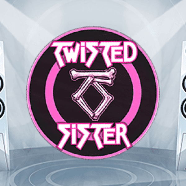 Logo image for Twisted Sister Peliautomaatti Logo