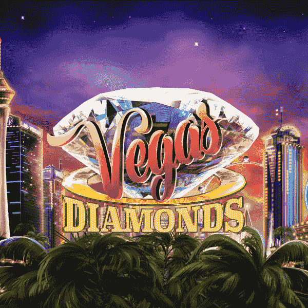 Logo image for Vegas Diamonds Slot Logo
