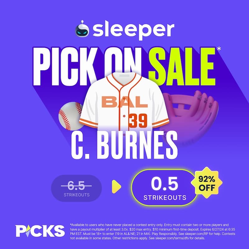 Corbin Burnes Sleeper DFS Promo