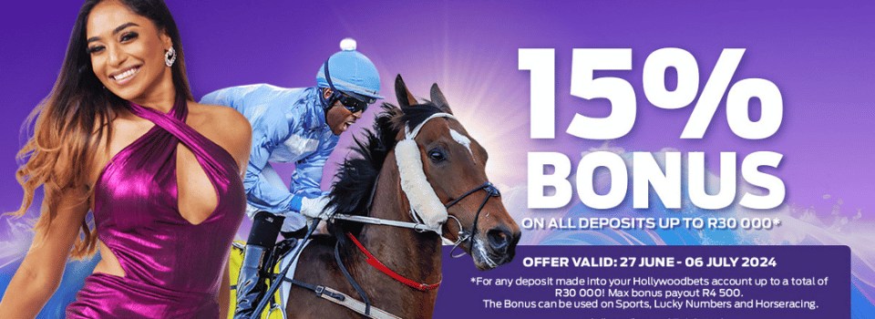 Durban July 2024 15% Bonus