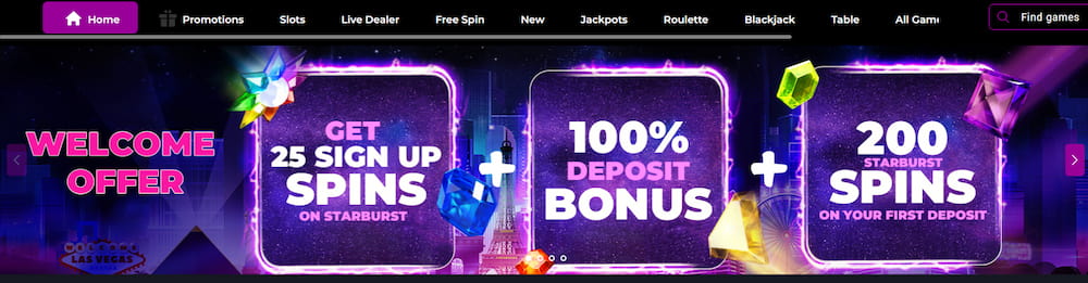 Stardust Casino bonus offer