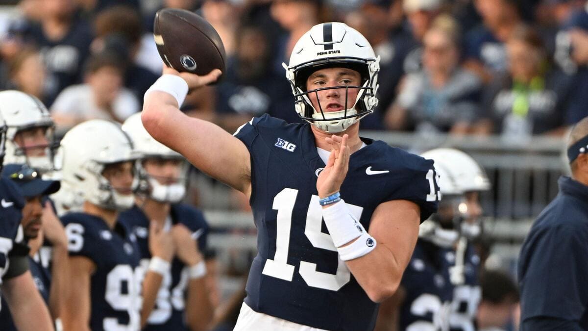 Best NCAAF Week 1 Parlay Picks: Penn State Narrowly Escapes Morgantown