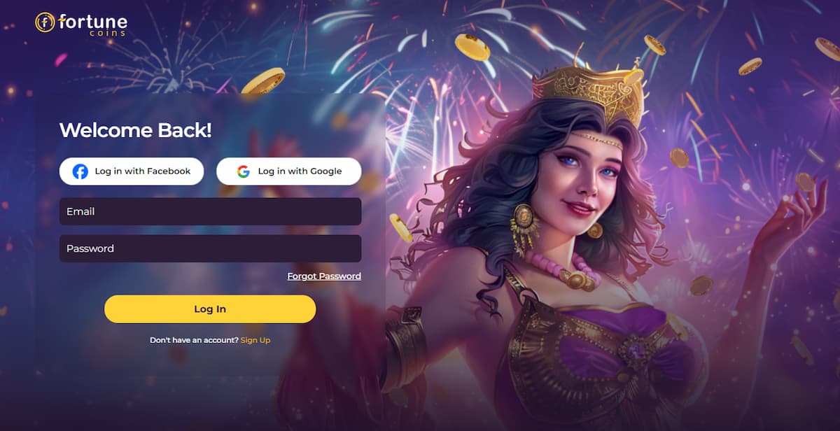 Fortune Coins Casino Registration