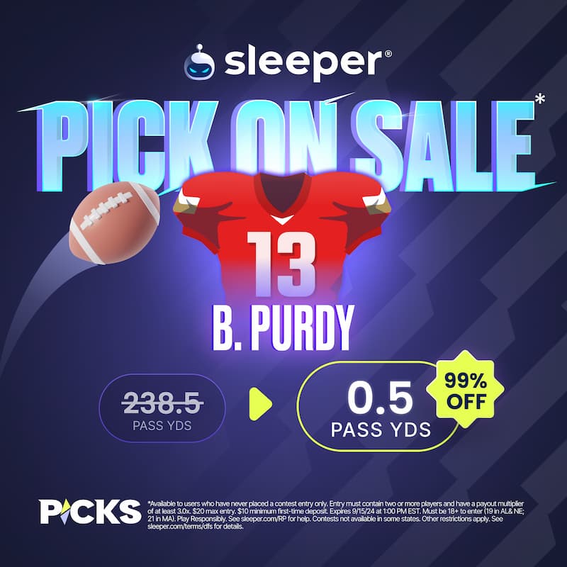 Sleeper Brock Purdy Promo Offer