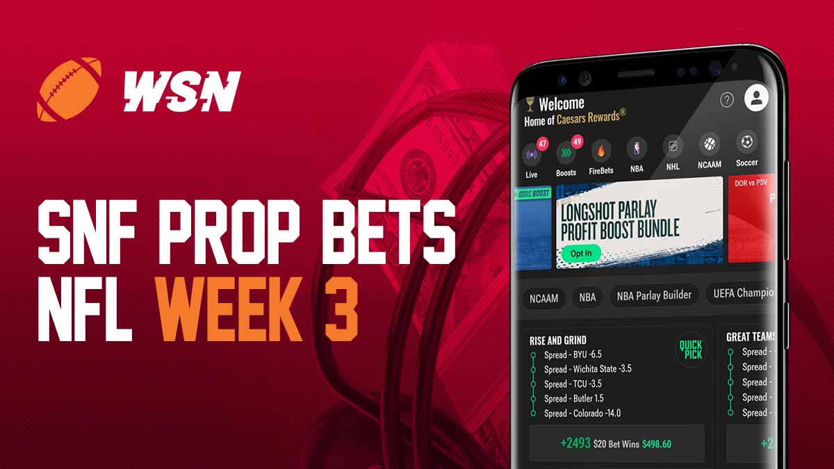 Sunday Night Football Week 3 Prop Bets: Best Player Props for Chiefs vs. Falcons