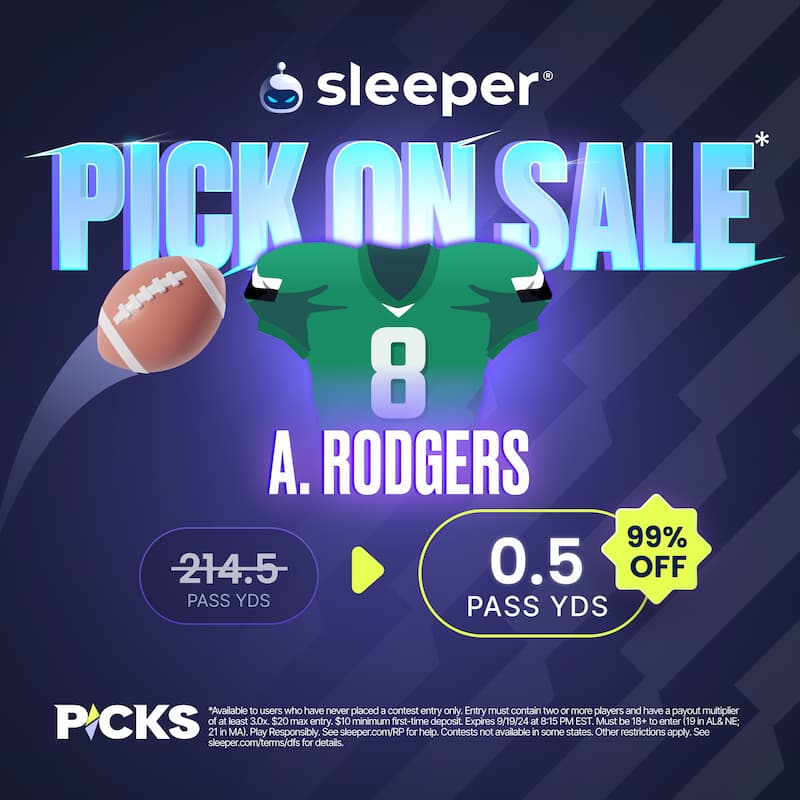 Aaron Rodgers Sleeper Promo