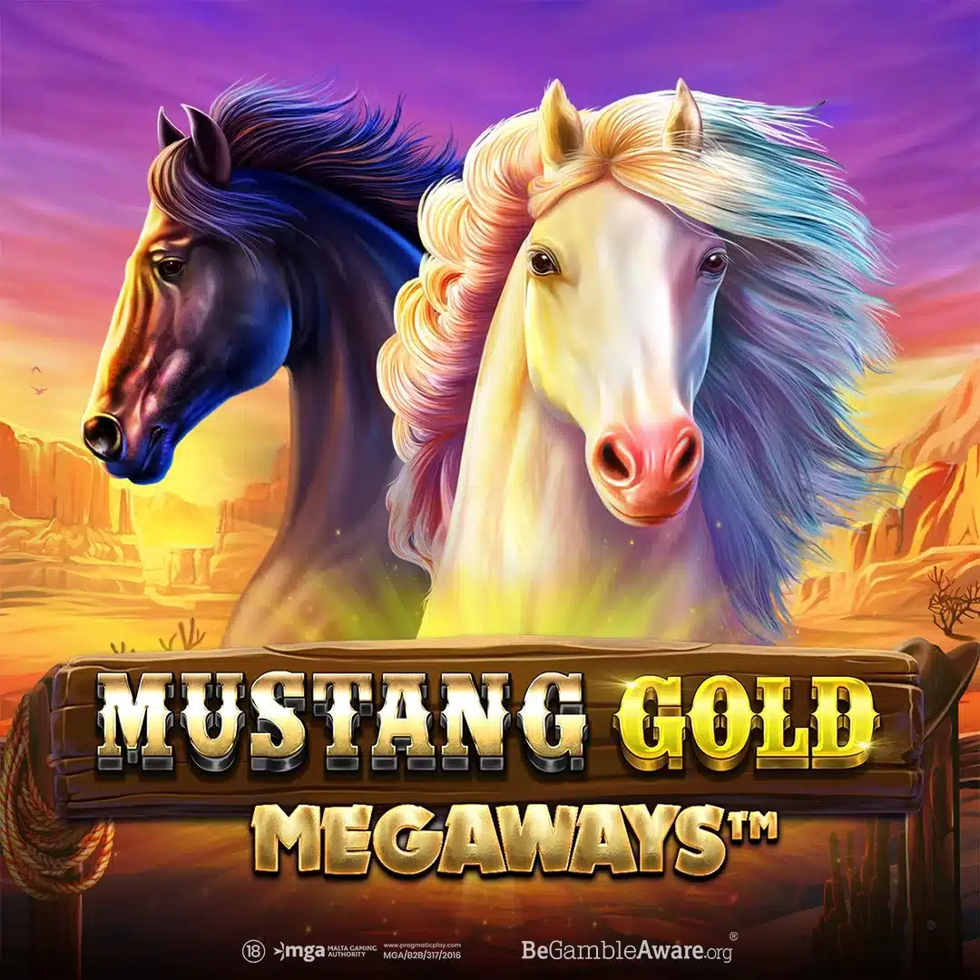 Logo image for Mustang Gold Megaways Gameplay Thumbnail