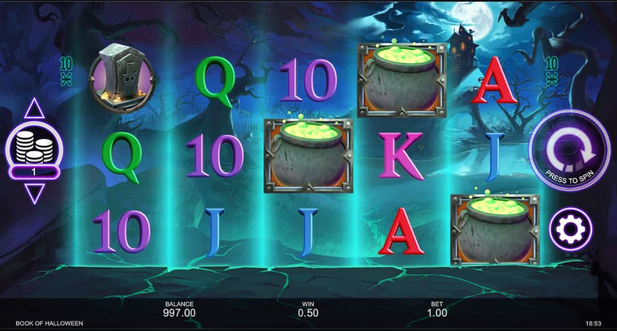 Book of Halloween Slot Game