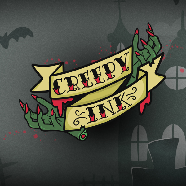 Logo image for Creepy Ink Slot Logo