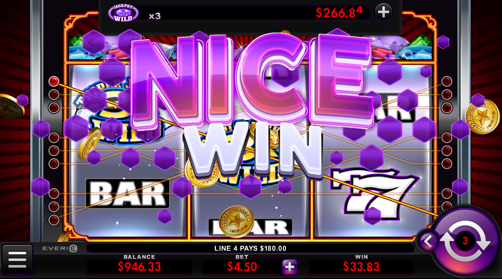 Triple Jackpot Gems Slot