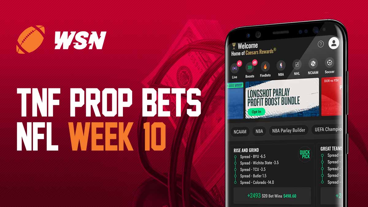 Thursday Night Football Week 10 Prop Bets: Both Pass Attacks in a Position to Thrive