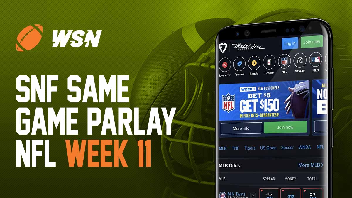 Sunday Night Football Same Game Parlay: Bengals Desperate for a Win in Week 11