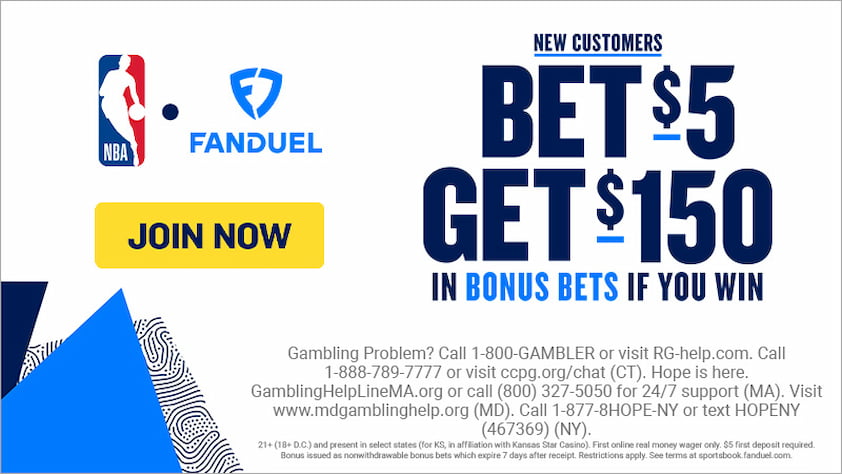 FanDuel Sportsbook Banner $150 Offer