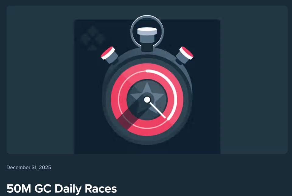 Stake.us daily Races