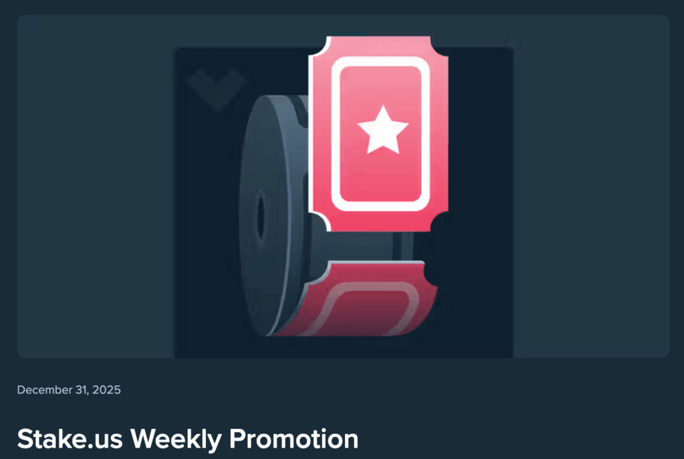 Stake.us Weekly Promotions