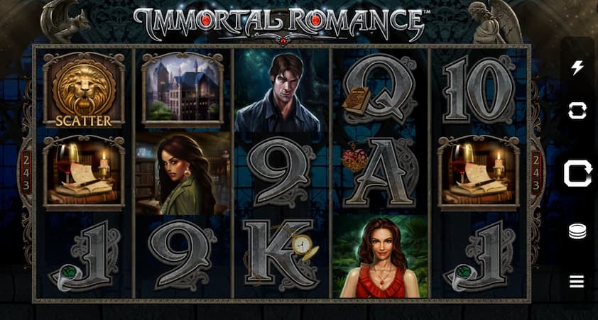 Immortal Romance Slots Reels