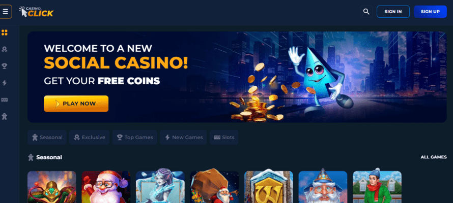 Click casino signup