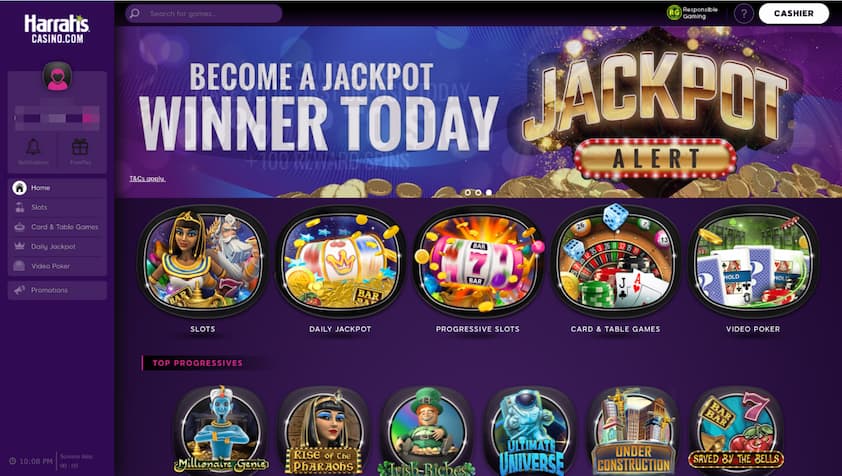 Harrah's Casino Users Homepage