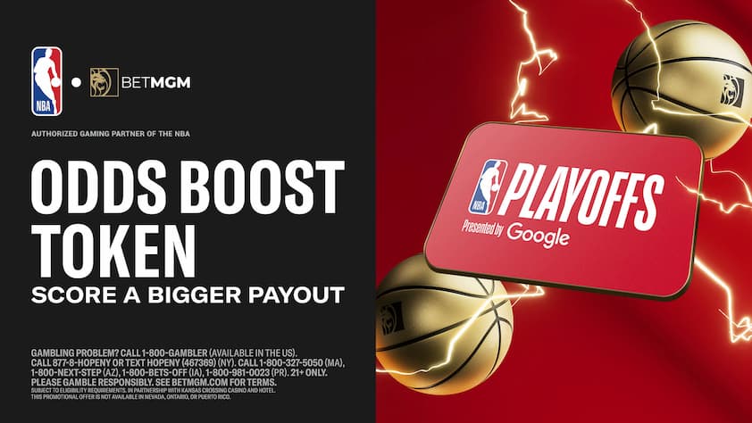 BetMGM NBA Playoffs Odds Boost Token Promo