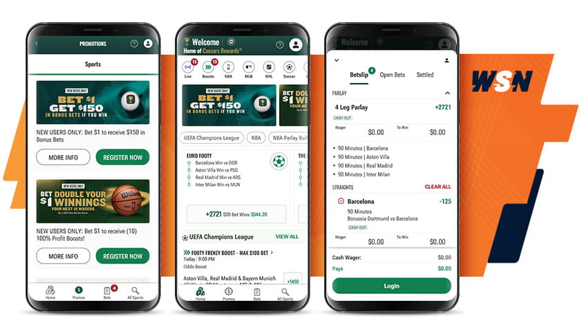 Best Sportsbook Apps Caesars Sportsbook Mobile App