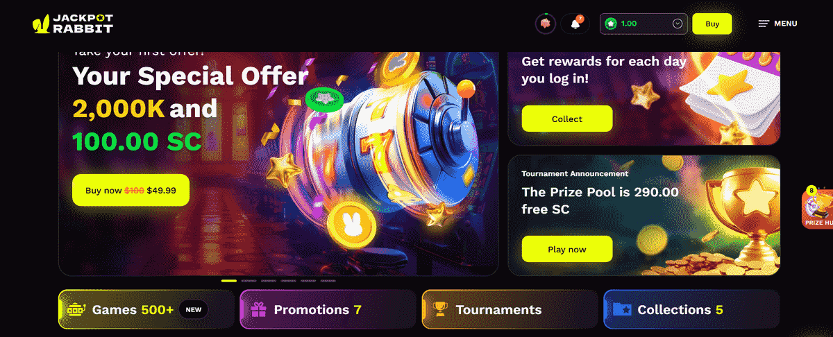 JackpotRabbit User Experience