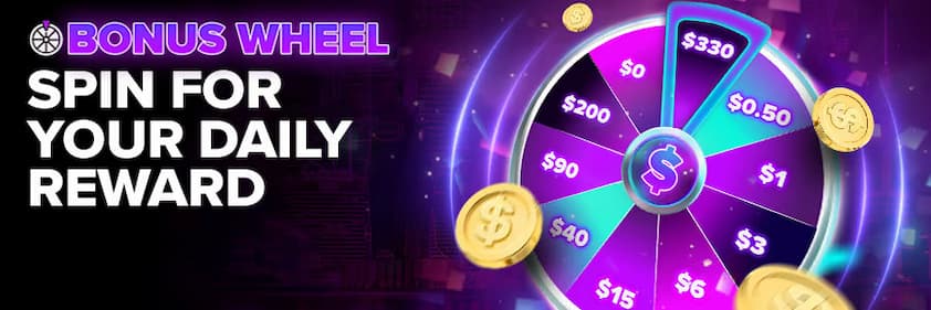 Jackpot City Casino bonus wheel promo