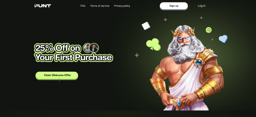 Punt Casino Home Page