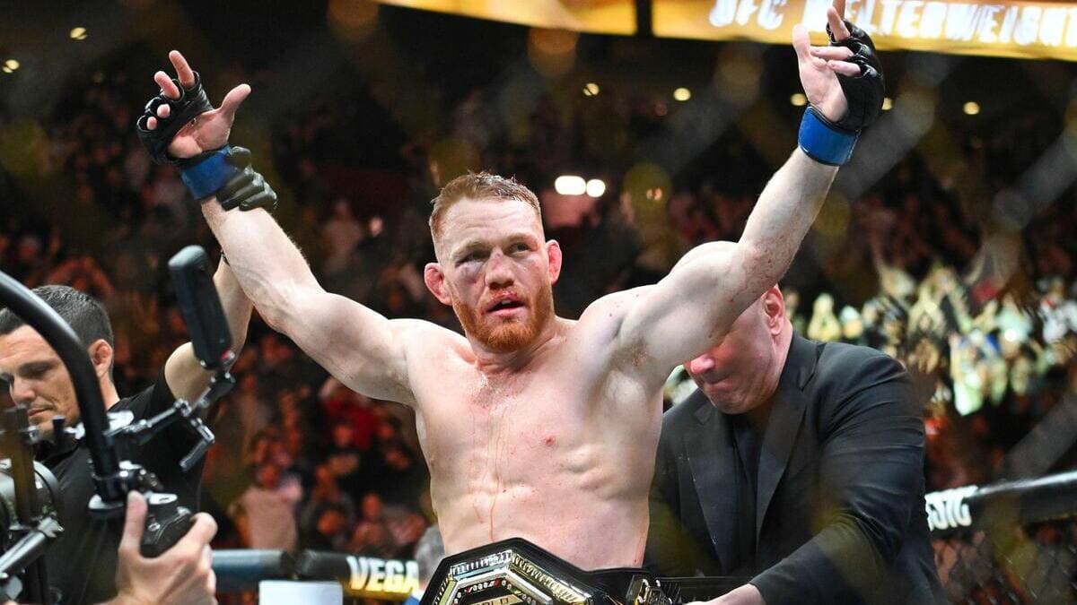 UFC Welterweight Champion Jack Della Maddalena