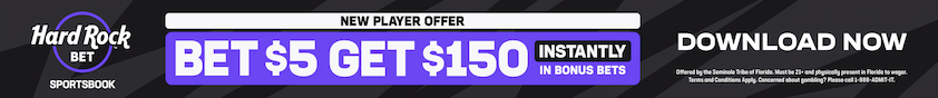 Hard Rock Bet Sportsbook New Welcome Offer $150 in Bonus Bets