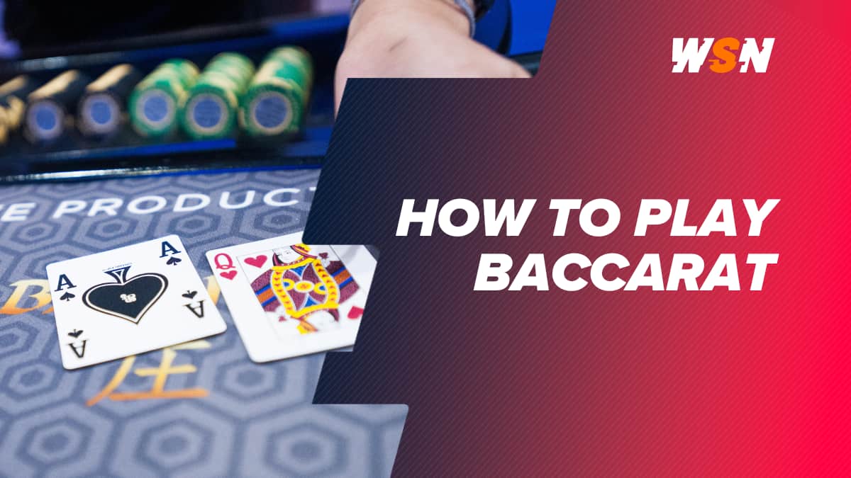How to play baccarat at online casino feature image