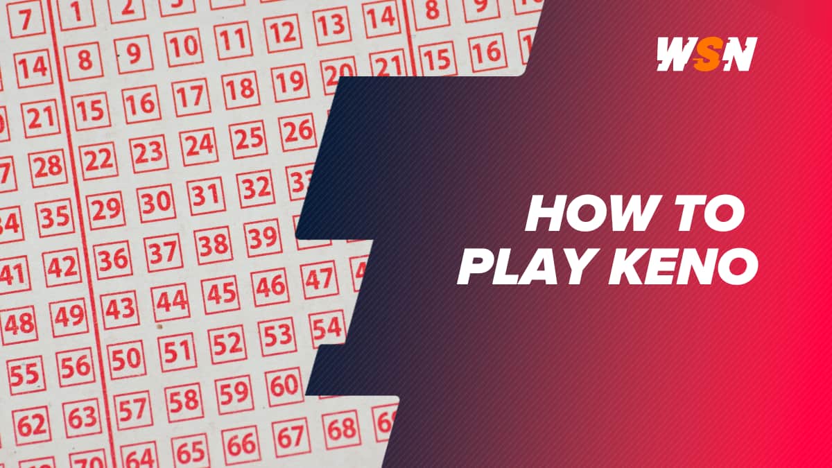 How to play keno at online casino feature image