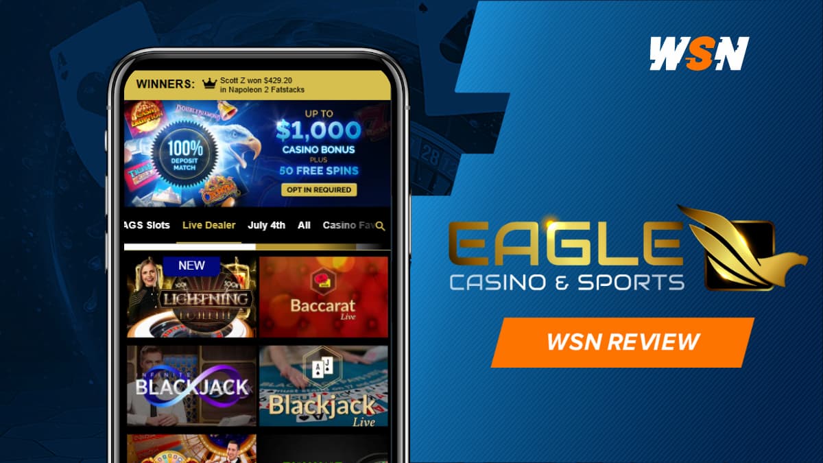 Eagle Casino Bonus Code and Review