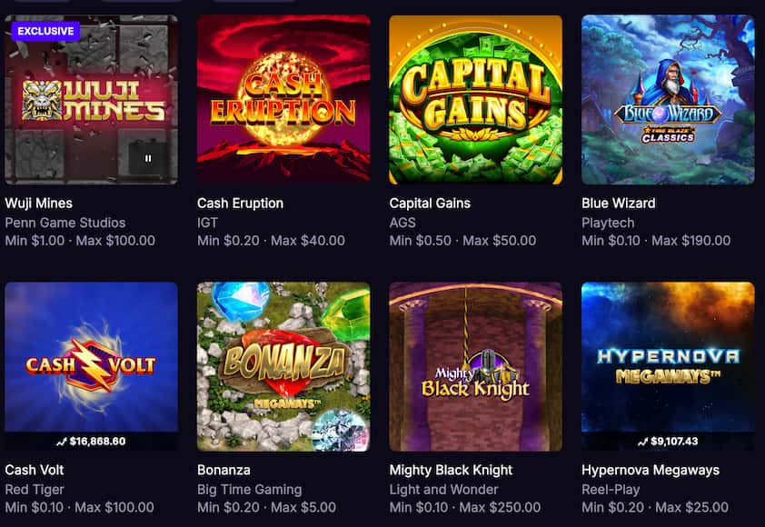 Hollywood Casino Games