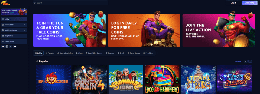 LuckyStake User Experience