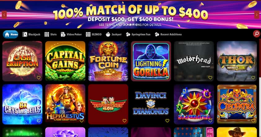 Wind Creek Casino Homepage