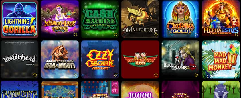 Wind Creek Online Casino Games