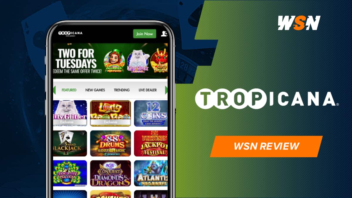 Tropicana Casino review feature image