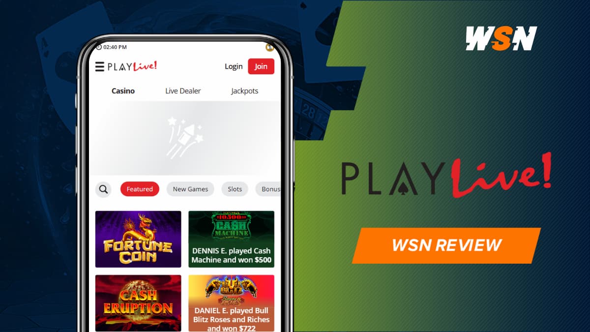 PlayLive! Casino review feature image