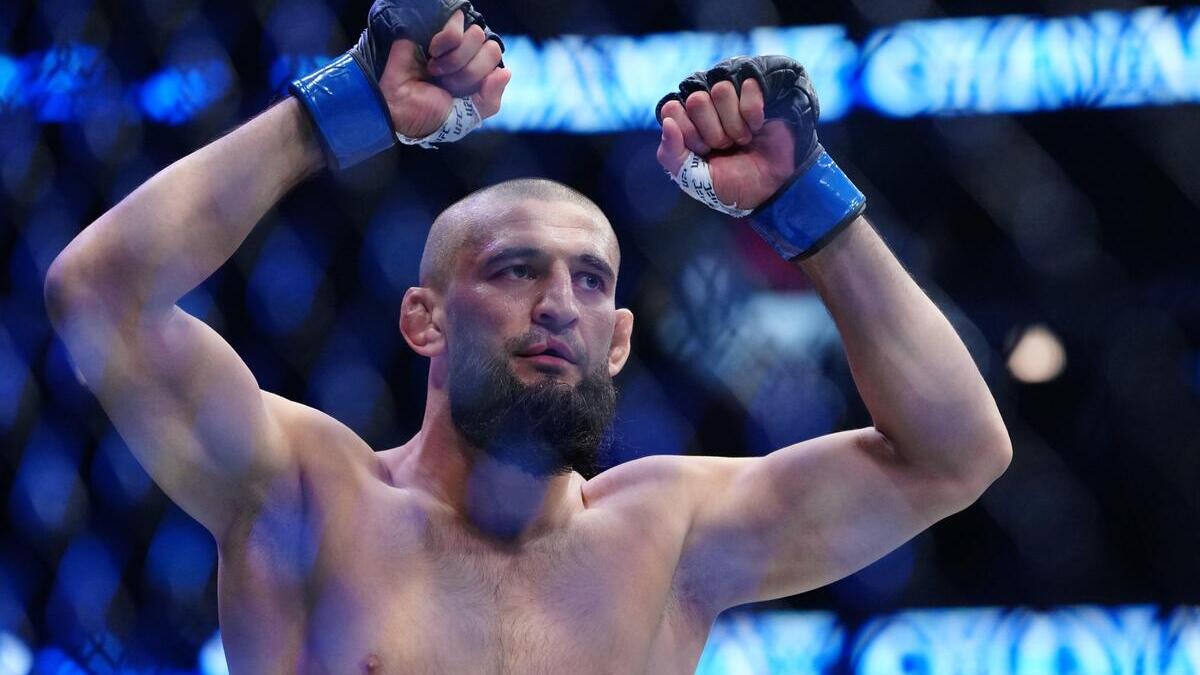 UFC Middleweight Champion Khamzat Chimaev