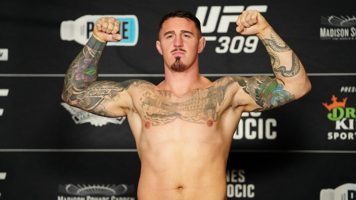 UFC Heavyweight Champion Tom Aspinall