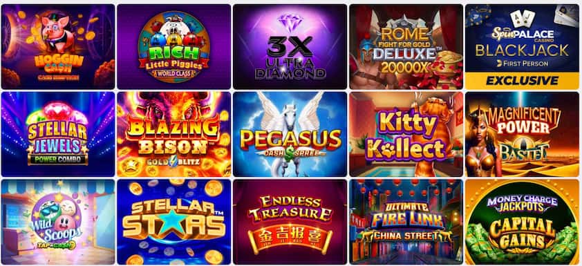 Spin Palace Casino Slot Games