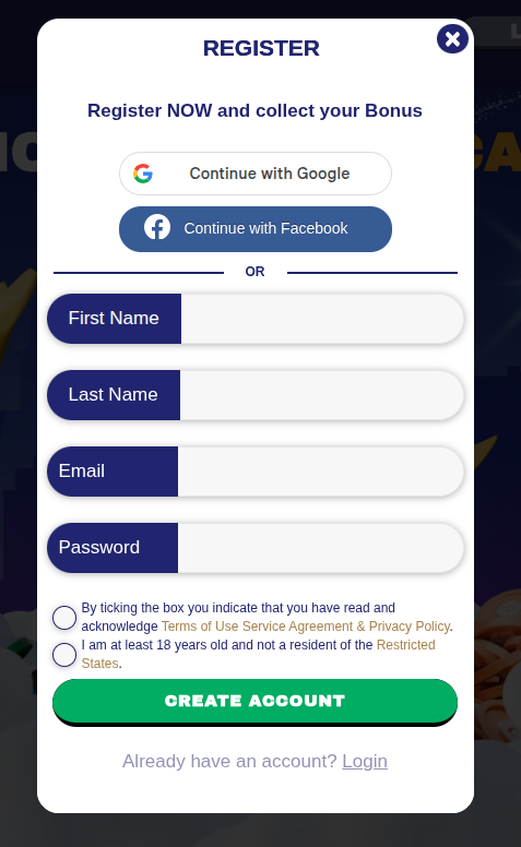 RealPrize Signup