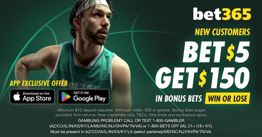 bet365 promo code WSN365 for $150 in Bonus Bets