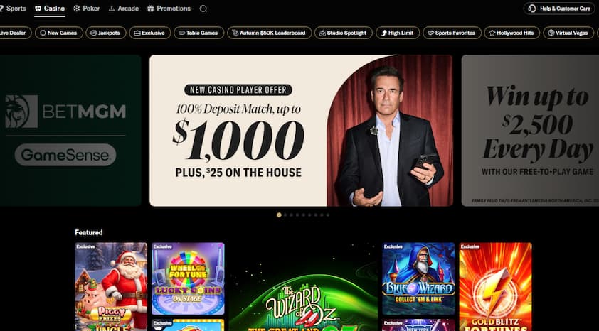 BetMGM Casino Bonus