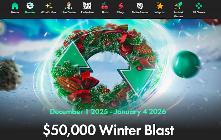 bet365 Christmas Casino Bonus