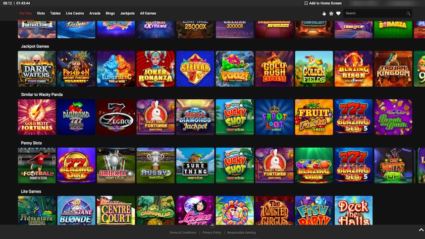 Ruby Fortune Casino Games
