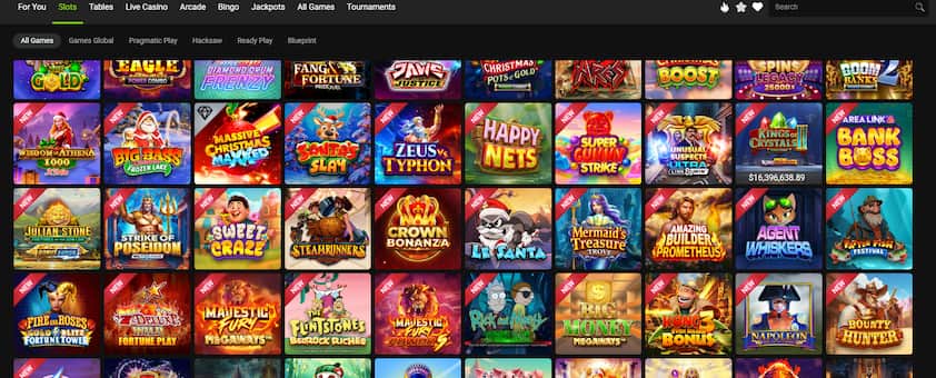 Gaming Club Casino Slot Games