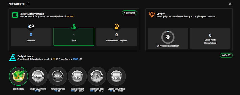 Lucky Nugget Casino Achievement Program