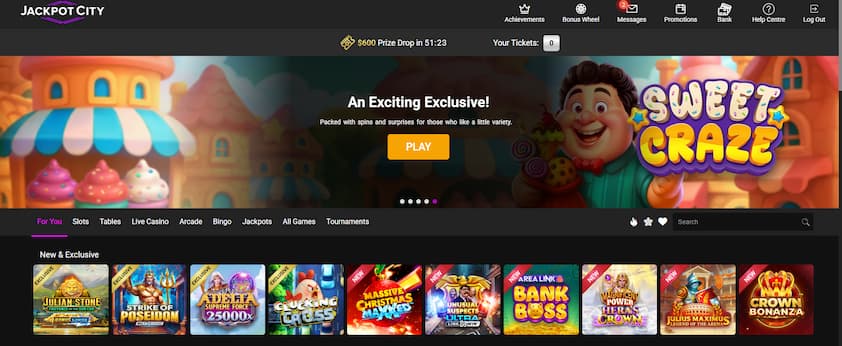 Jackpot City Casino Prince Edward Island Homepage