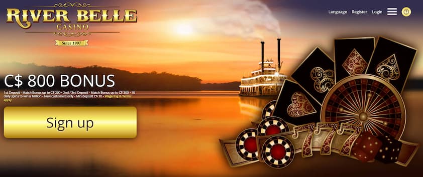 River Belle Casino Bonus